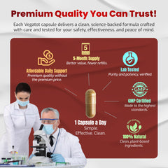 USA-made manufacturing facility seal on the label