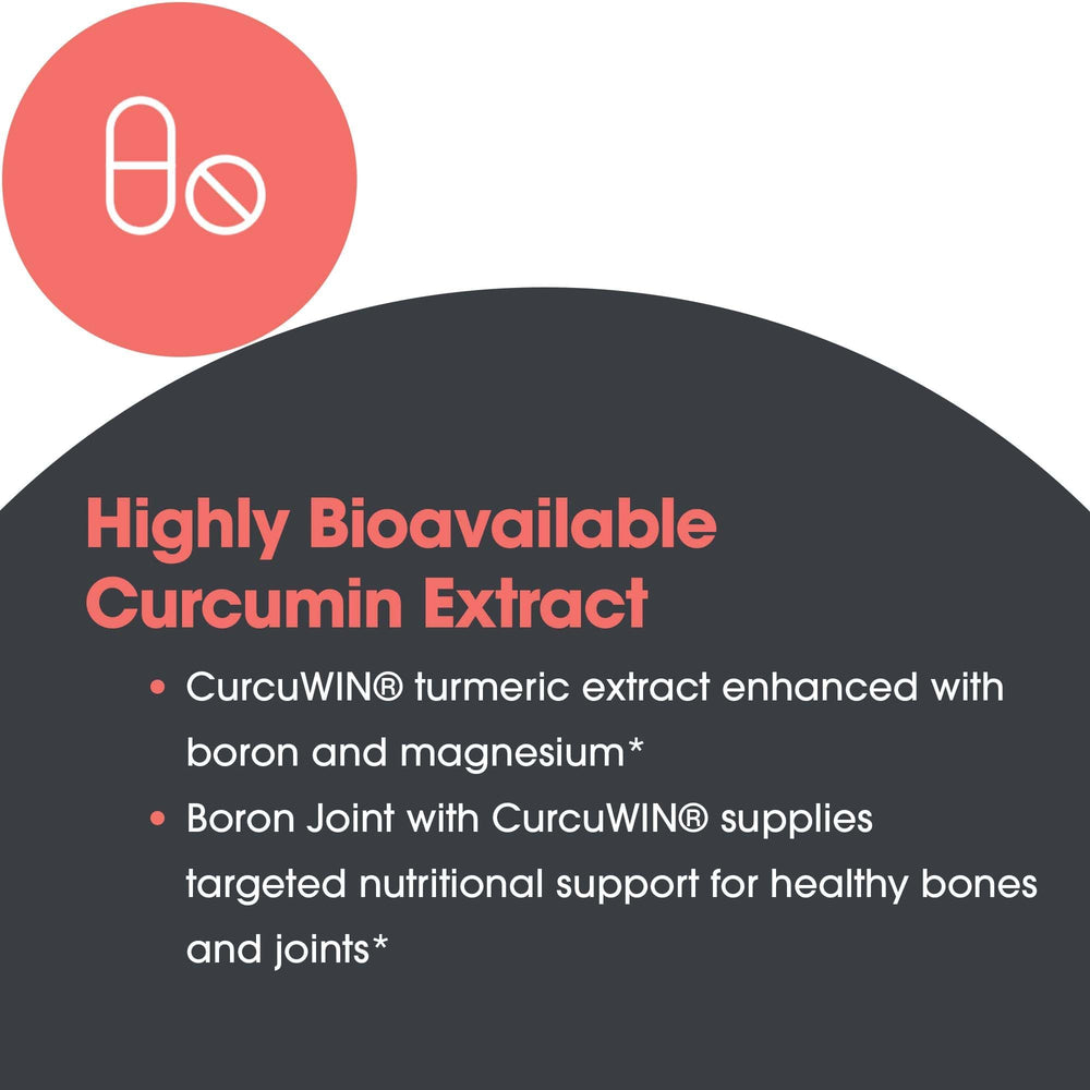 Vegetarian capsules bottle for Boron Joint with CurcuWIN