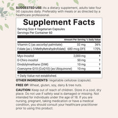 Bottle of vegetarian capsules