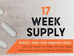 Vegetarian-friendly probiotic capsules