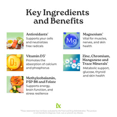 Vegetarian, gluten-free, non-GMO, dairy-free label