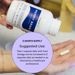 Vegetarian non-GMO supplement label
