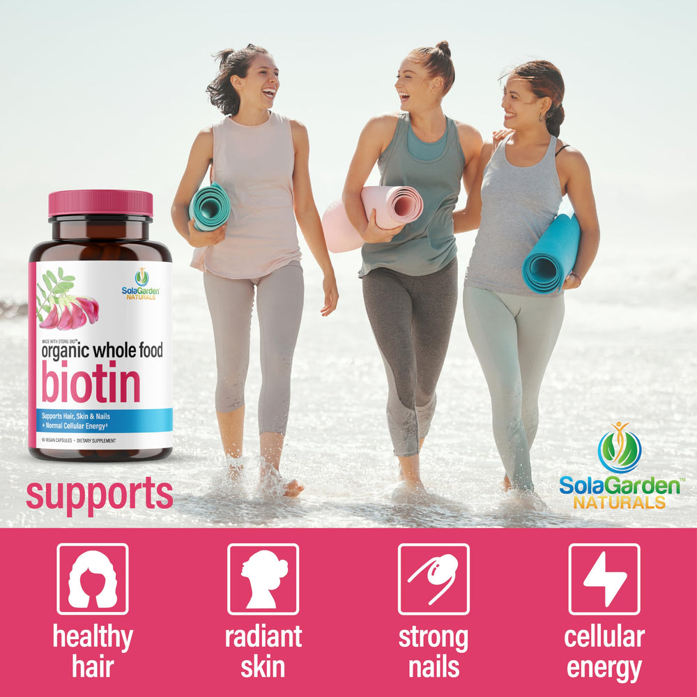Gluten-free vegan-friendly biotin veggie capsules