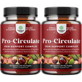 Legs with improved vein appearance and circulation