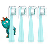 Vekkia Dragon Lord replacement head blue 4-pack – front view