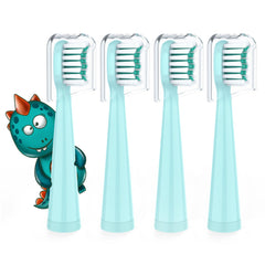Vekkia Dragon Lord replacement head blue 4-pack – front view