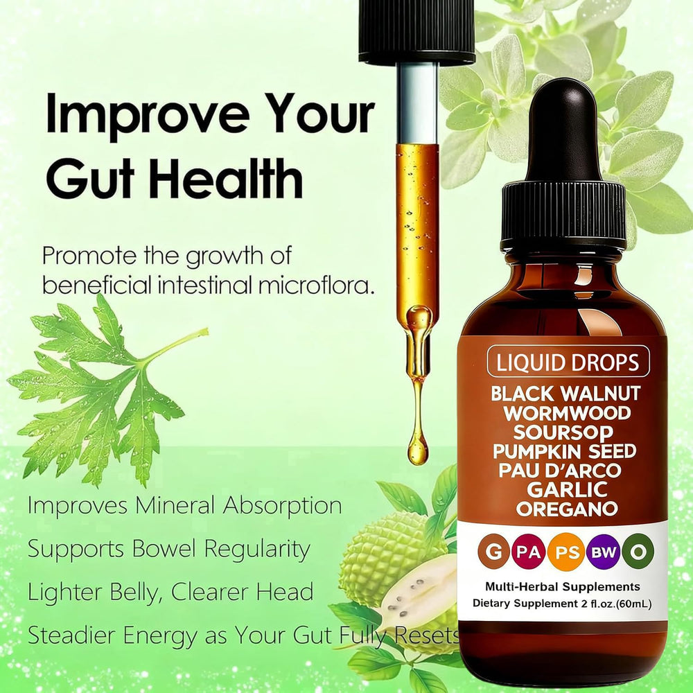 Pau D'arco included in gut health drop formula