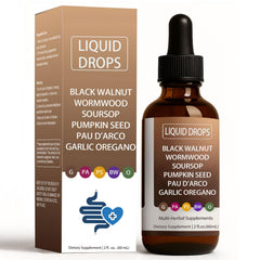 Vello Black Walnut Wormwood Gut Cleanse bottle on white background