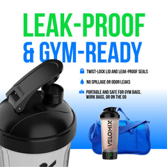 Shaker bottle showing 24 oz capacity scale