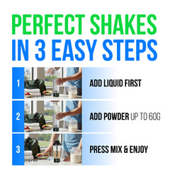 BPA-free plastic VELOMIX shaker bottle