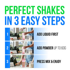 Self-clean cycle on VELOMIX shaker