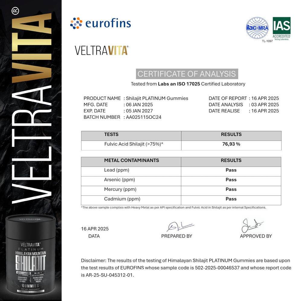 Manuka honey medical grade in VeltraVita gummies