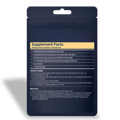 Velzara Sleep Patches 60-count product label and packaging