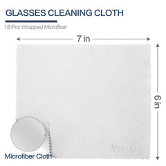 Vemiss cleaning cloths with keychain and pouch accessory