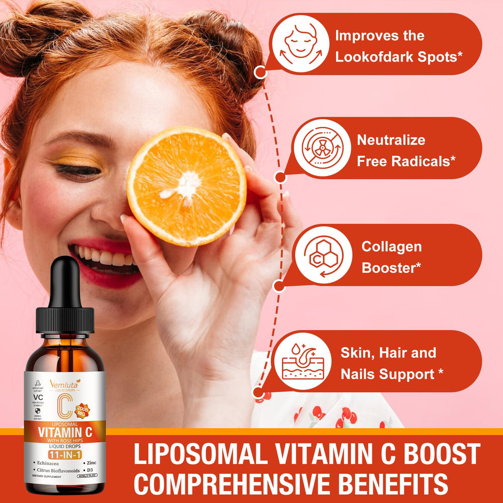 Minerals zinc, iron, selenium included in Vemluta liposomal vitamin C