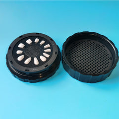 Veneer storage and cleaning box with lid