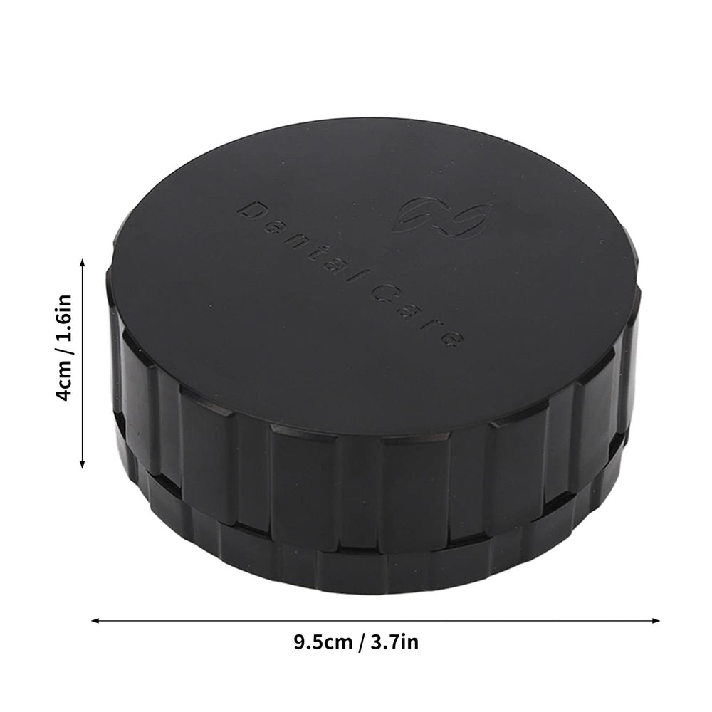 Portable denture storage box for travel