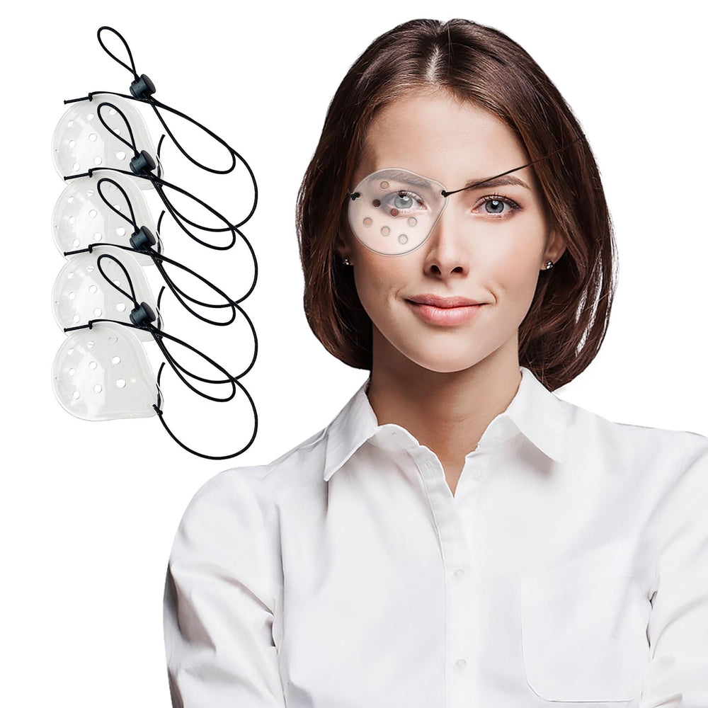 Ventilated eye shields designed for post-cataract surgery