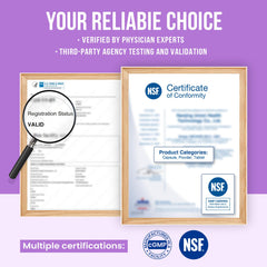 Gluten-free and sugar-free labels on packaging