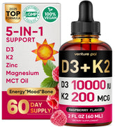 Venture Pal Vitamin D3 + K2 MK-7 liquid bottle