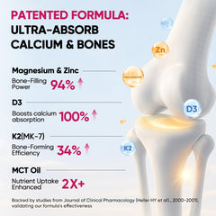 Close-up of bottle with D3 10000 IU, K2 MK-7, Magnesium, Zinc, MCT