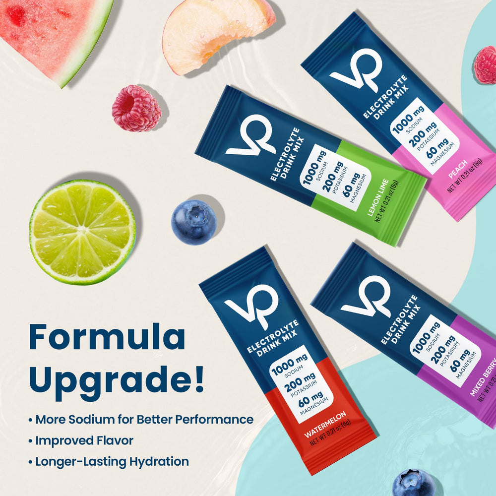 On-the-go hydration with travel-friendly electrolyte packets