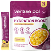 Venture Pal Hydration Boost box with 16 sugar-free electrolyte sticks