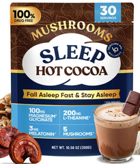 Front view of Venture Pal Mushroom Cocoa packaging