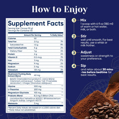 Serving suggestion for Venture Pal Mushroom Cocoa