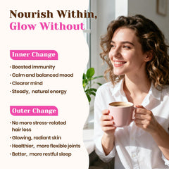 Collagen types I II III V X with hyaluronic acid