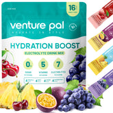 Venture Pal Sugar Free Electrolyte Packets – 16 sticks, box front