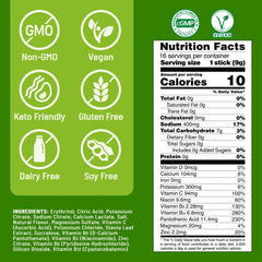 Display of the 16-stick hydration packet packaging