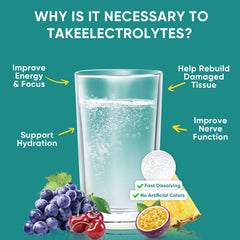 Nutrition highlights: 5 vitamins and 7 electrolytes on box