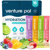 Venture Pal Hydration Boost sugar-free electrolyte packets front view