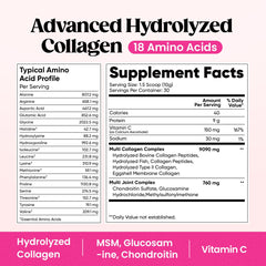 Serving scoop showing 10g of protein per serving