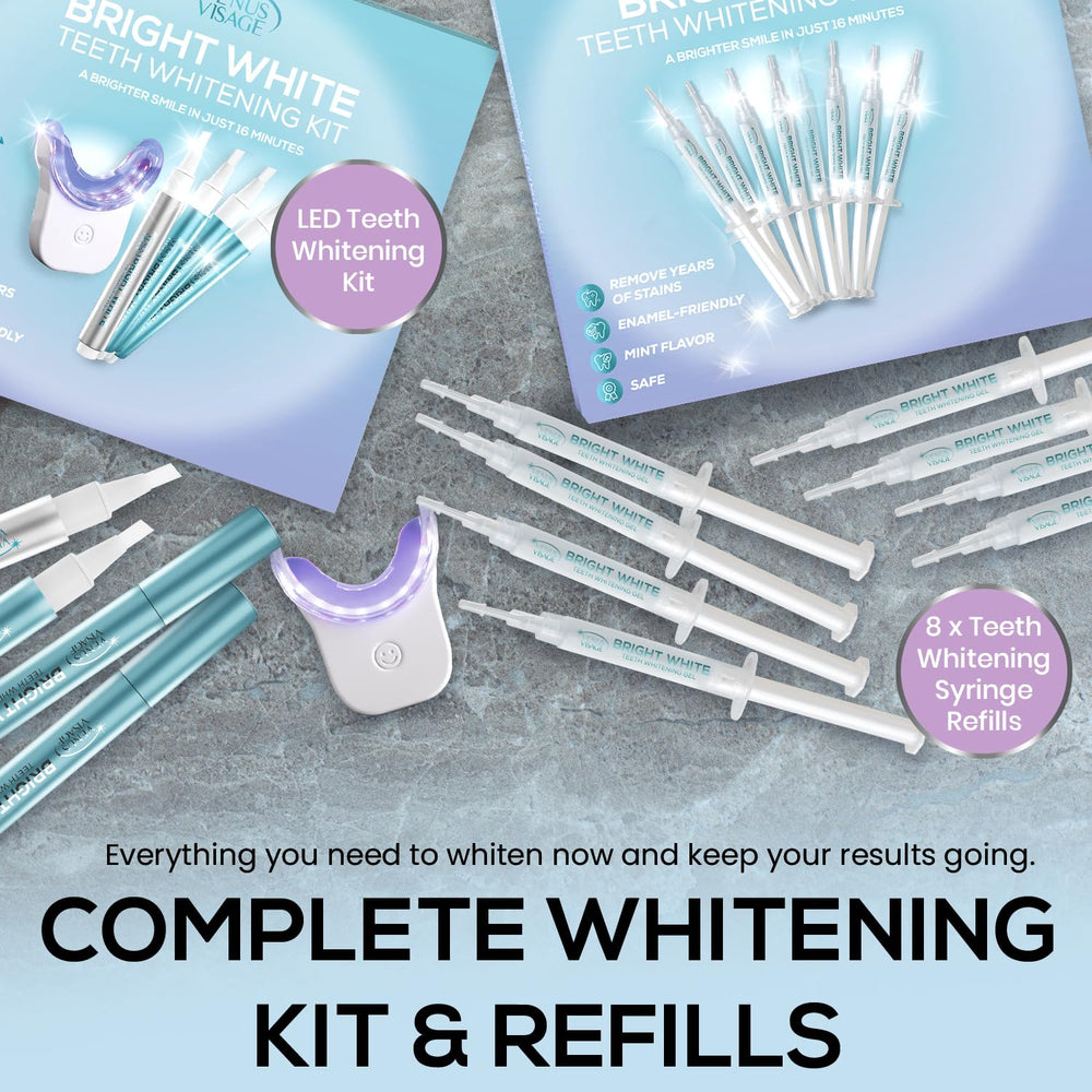 8-pack refills and accessories for Venus Visage kit