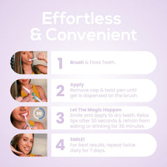 Compact travel-friendly Venus Visage Teeth Whitening Pen