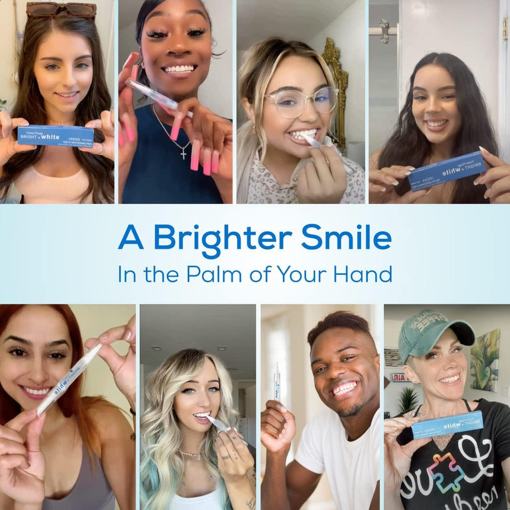 Travel-friendly Venus Visage Teeth Whitening Pen in compact case