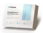 Verisana Liver Test at-home sample collection kit with instructions