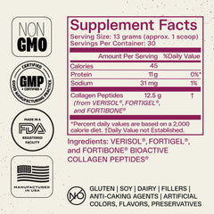 Manufactured in USA facility for VERISOL collagen powder