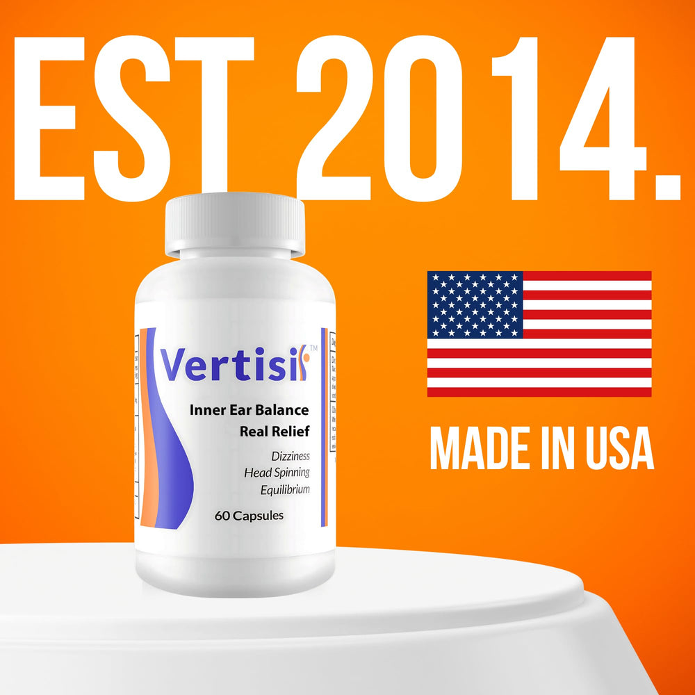 Illustration representing vertigo relief concepts for Vertisil