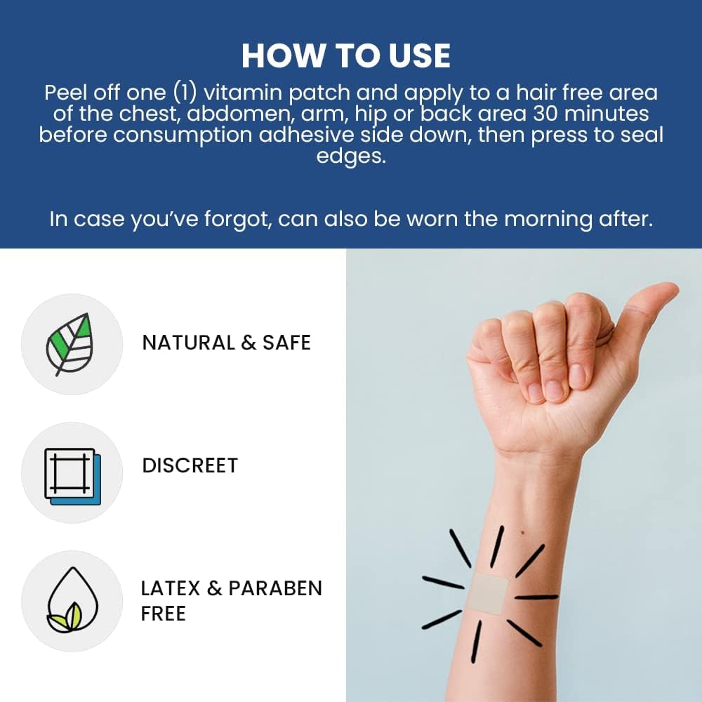 Box of Veru Recovery Patches with 60 patches inside