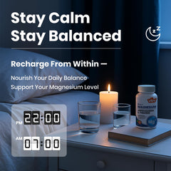 Woman relaxing at night representing restful sleep