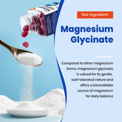 Ashwagandha and L-Theanine ingredients graphic with gummies