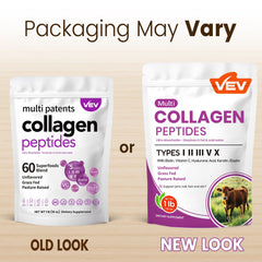 Unflavored collagen powder ready to mix