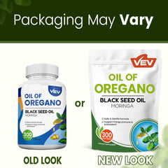 Graphic highlighting carvacrol content in VEV oregano oil