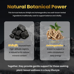 Ashwagandha roots and gummies