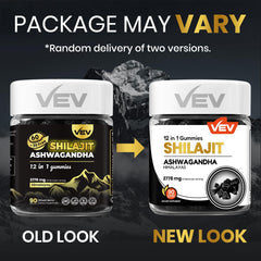 Bottle with product label and information