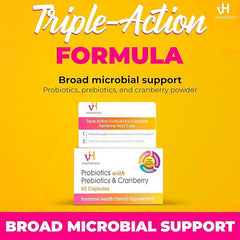 Natural cranberry extract used in the formula
