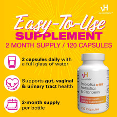 Vitamin C icon representing gut and vaginal health